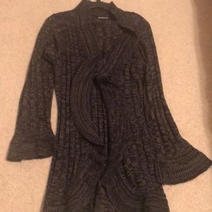 Grey Wool cardigan